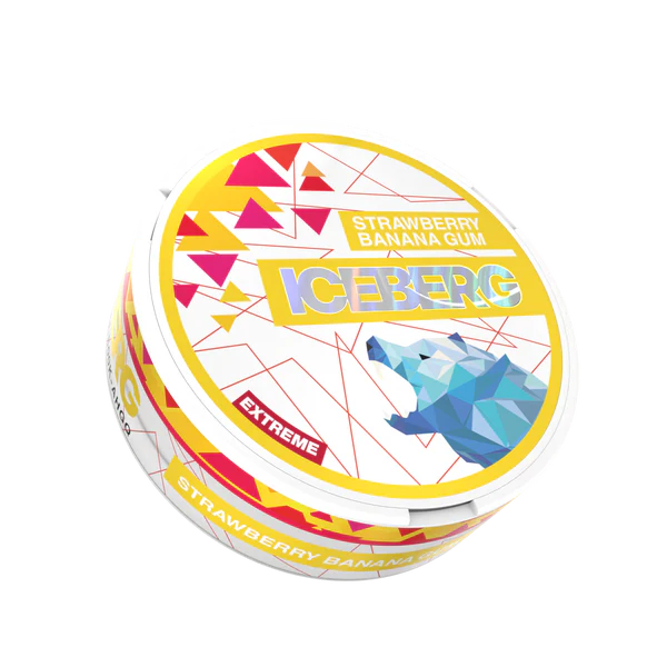 Iceberg Strawberry Banana Gum