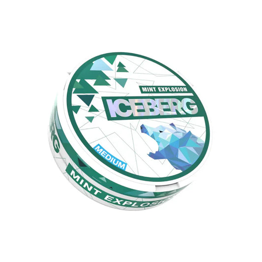 Eisberg-Minze-Explosion