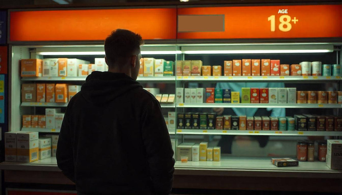 Que idade é que é preciso ter para comprar saquetas de cafeína?
