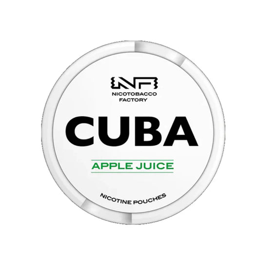 Sumo de maçã branca de Cuba