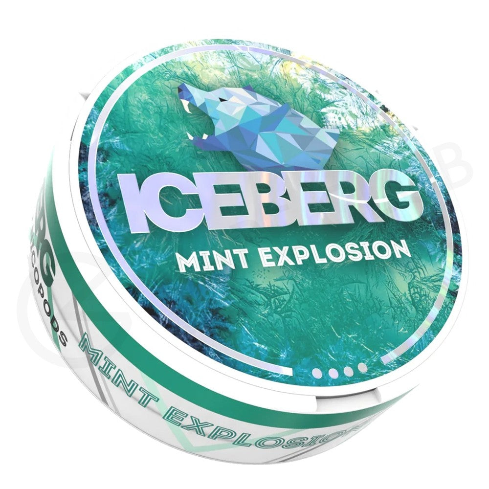 Eisberg-Minze-Explosion