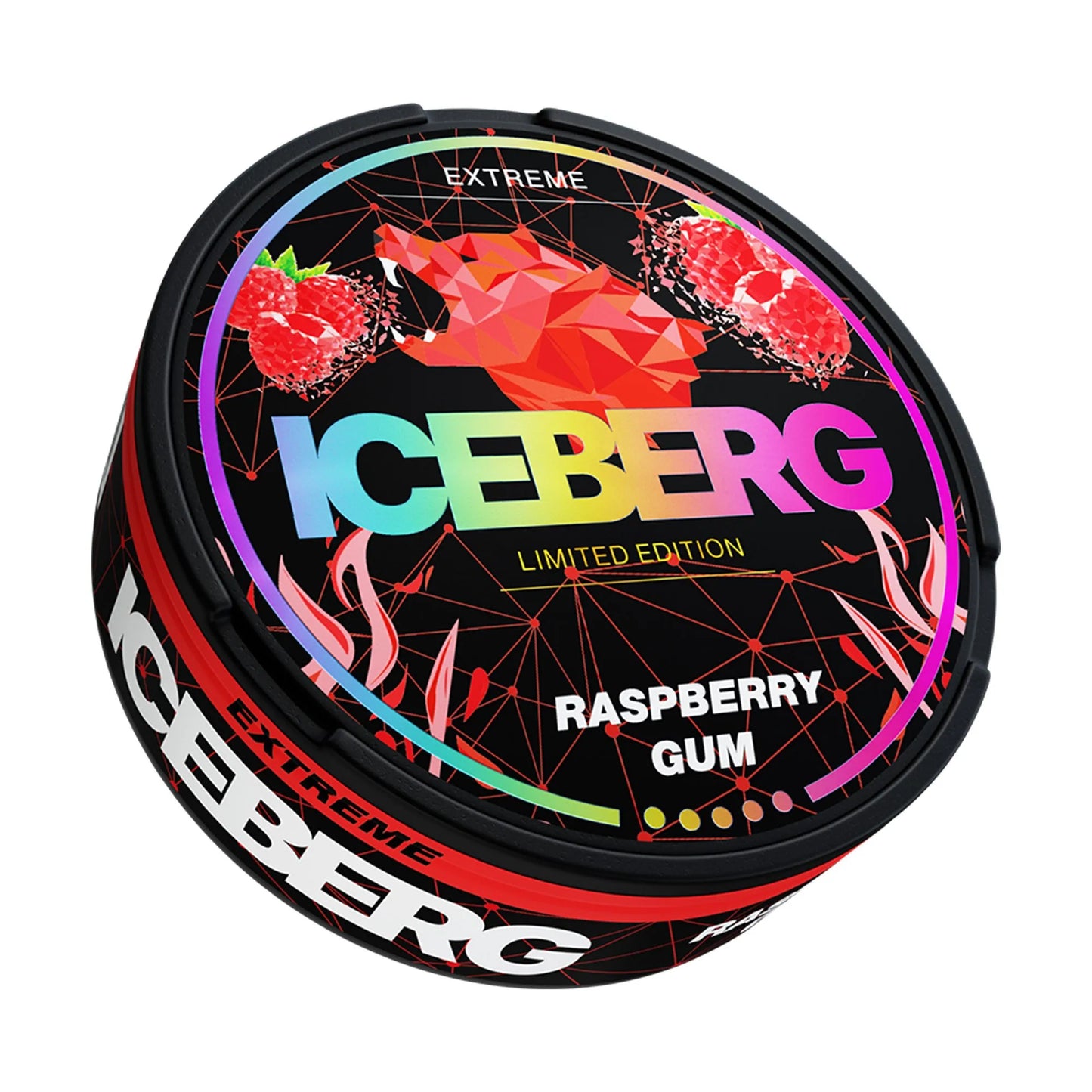 Pastilha elástica Iceberg Raspberry