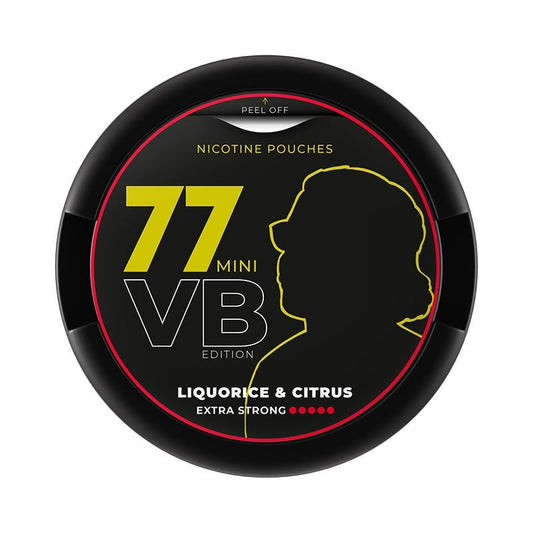 77 VB Edition Mini lemn dulce și citrice Extra Strong